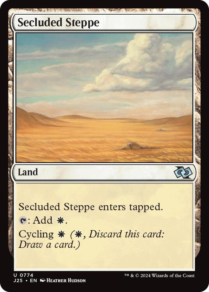 Secluded Steppe 774 card