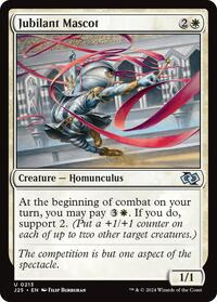 Jubilant Mascot - Foundations Jumpstart - Magic: The Gathering card