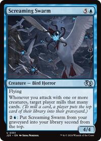 Screaming Swarm - Foundations Jumpstart - Magic: The Gathering card