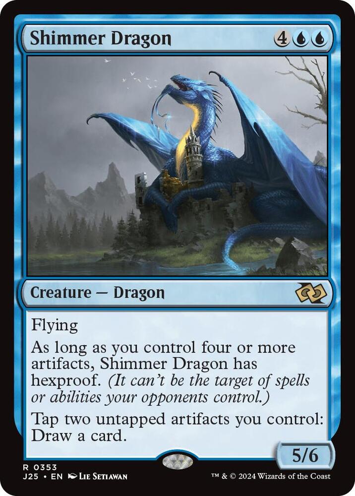 Shimmer Dragon 353 card