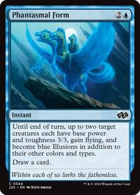 Phantasmal Form - Foundations Jumpstart - Magic: The Gathering card