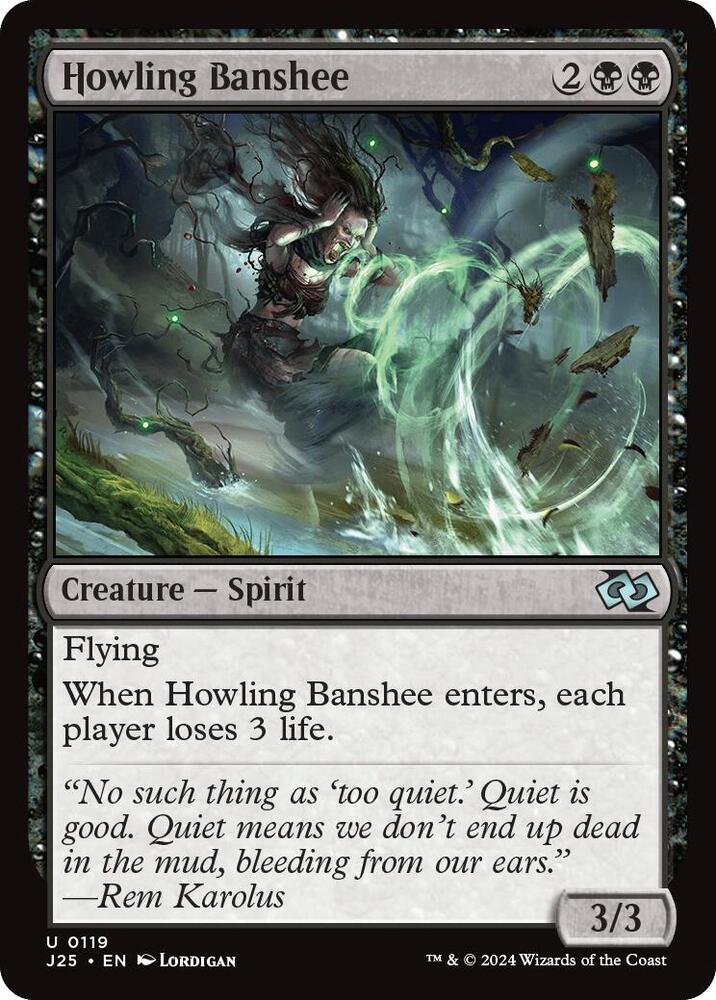 Howling Banshee 119 card
