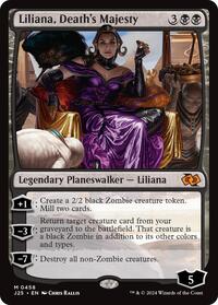 Liliana, Death's Majesty - Foundations Jumpstart - Magic: The Gathering card