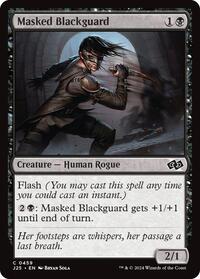 Masked Blackguard - Foundations Jumpstart - Magic: The Gathering card