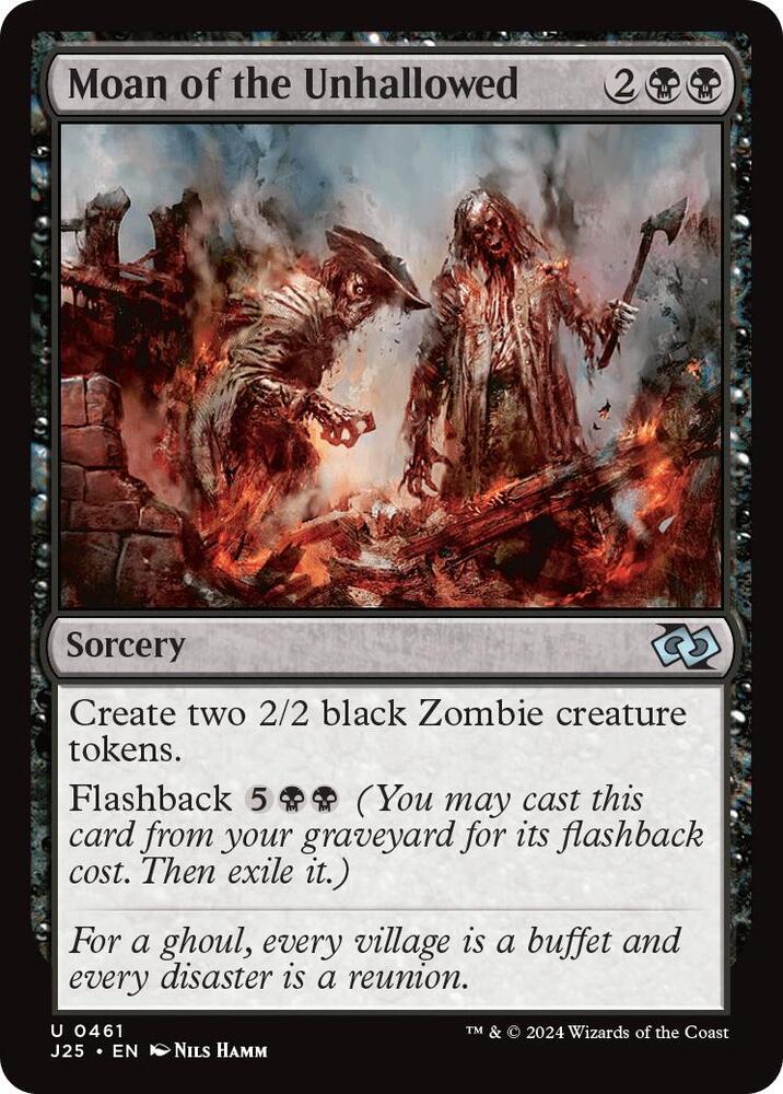 Moan of the Unhallowed 461 card