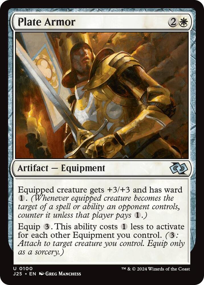 Plate Armor 100 card