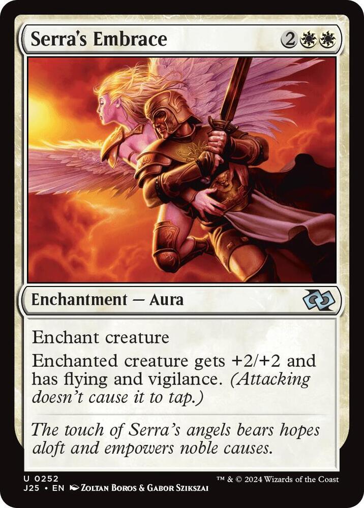 Serra's Embrace 252 card