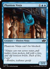 Phantom Ninja - Foundations Jumpstart - Magic: The Gathering card