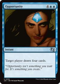 Opportunity - Foundations Jumpstart - Magic: The Gathering card