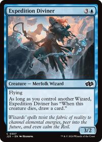 Expedition Diviner - Foundations Jumpstart - Magic: The Gathering card