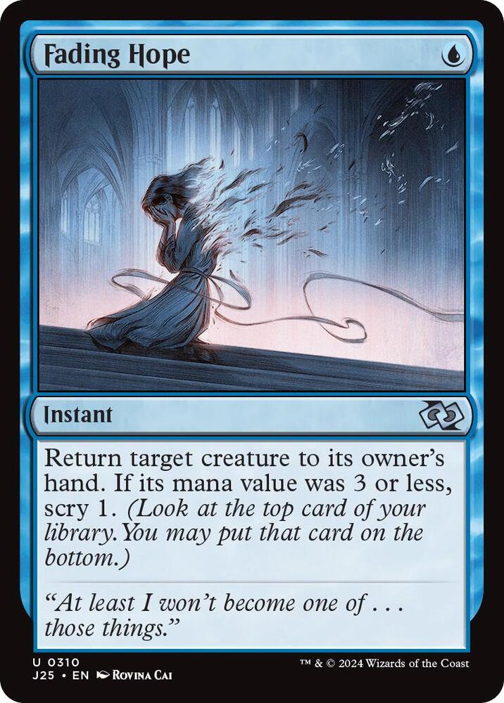 Fading Hope 310 card