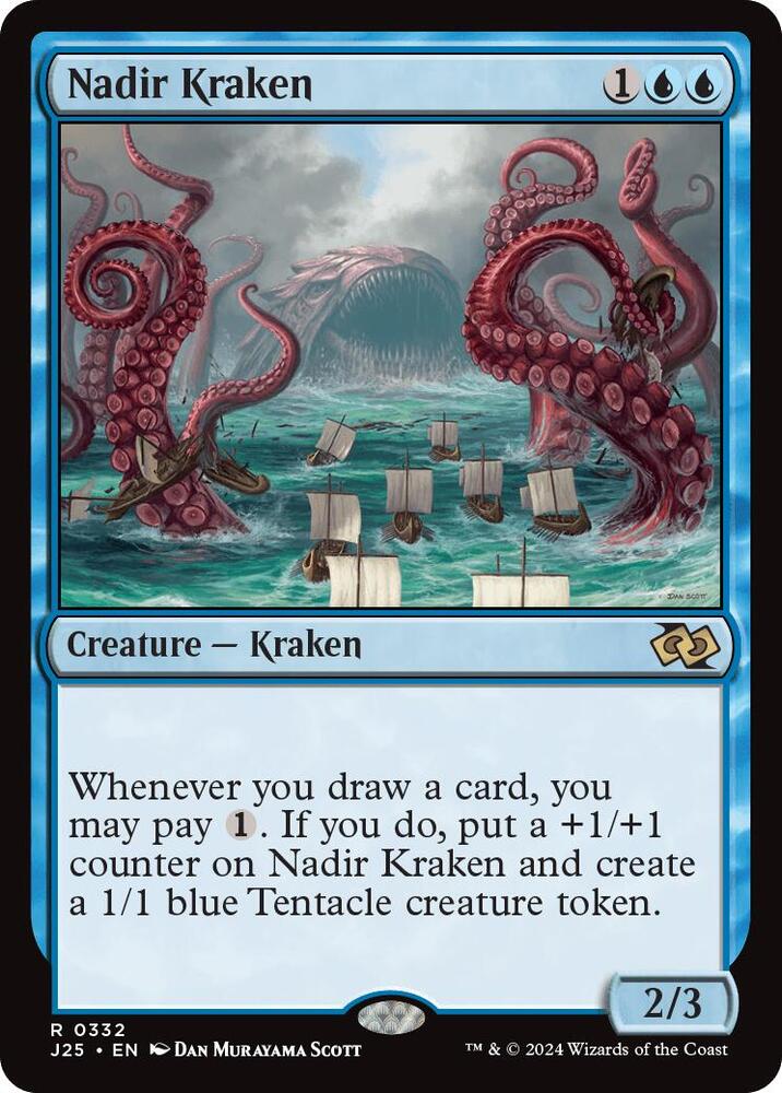 Nadir Kraken 332 card