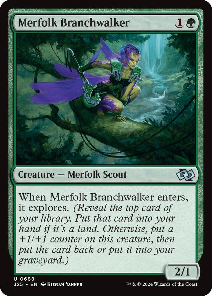 Merfolk Branchwalker 688 card