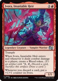 Ivora, Insatiable Heir (Anime) - Foundations Jumpstart - Magic: The Gathering card