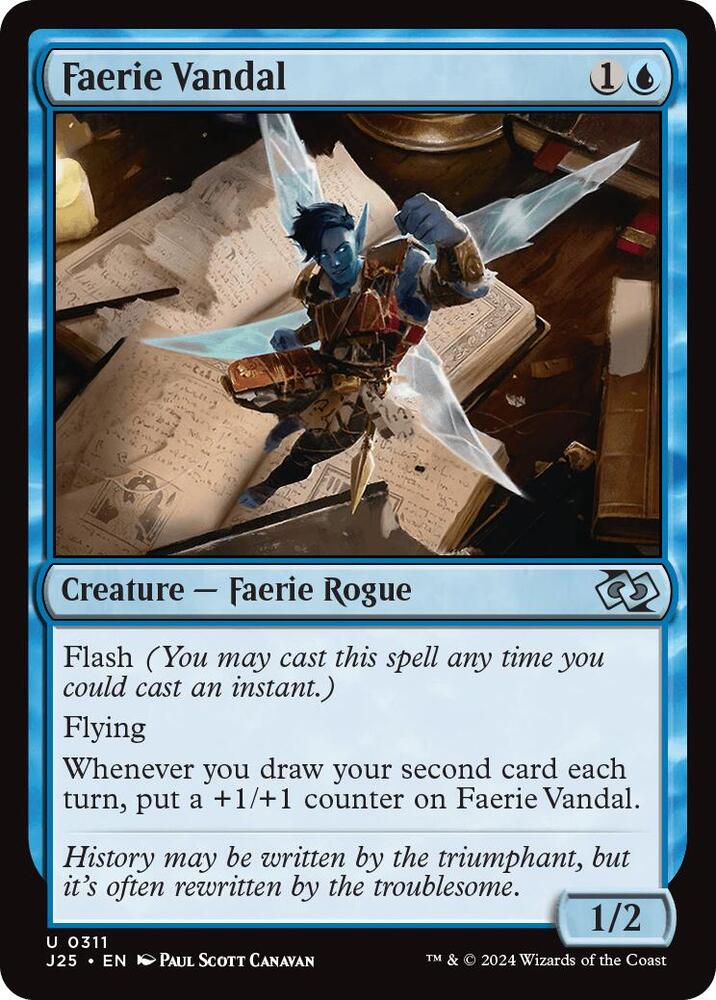 Faerie Vandal 311 card