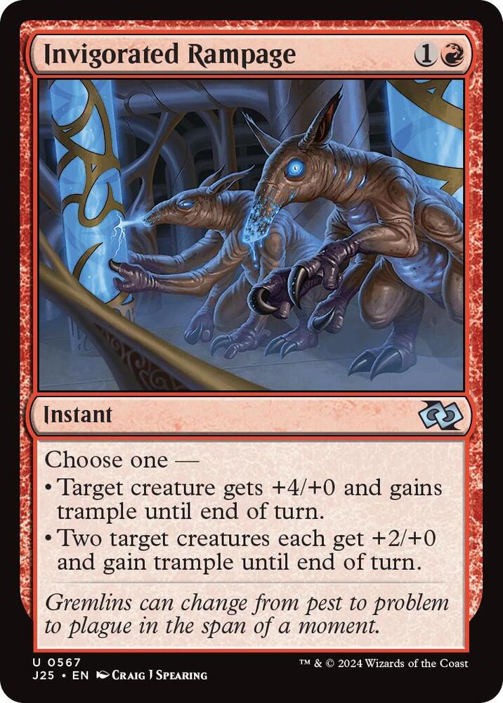 Invigorated Rampage 567 card
