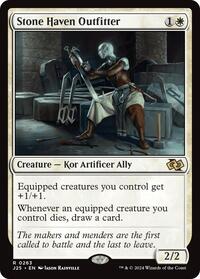 Stone Haven Outfitter - Foundations Jumpstart - Magic: The Gathering card