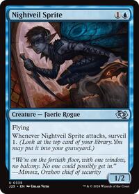 Nightveil Sprite - Foundations Jumpstart - Magic: The Gathering card