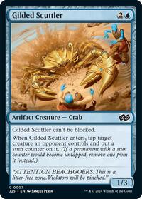 Gilded Scuttler - Foundations Jumpstart - Magic: The Gathering card