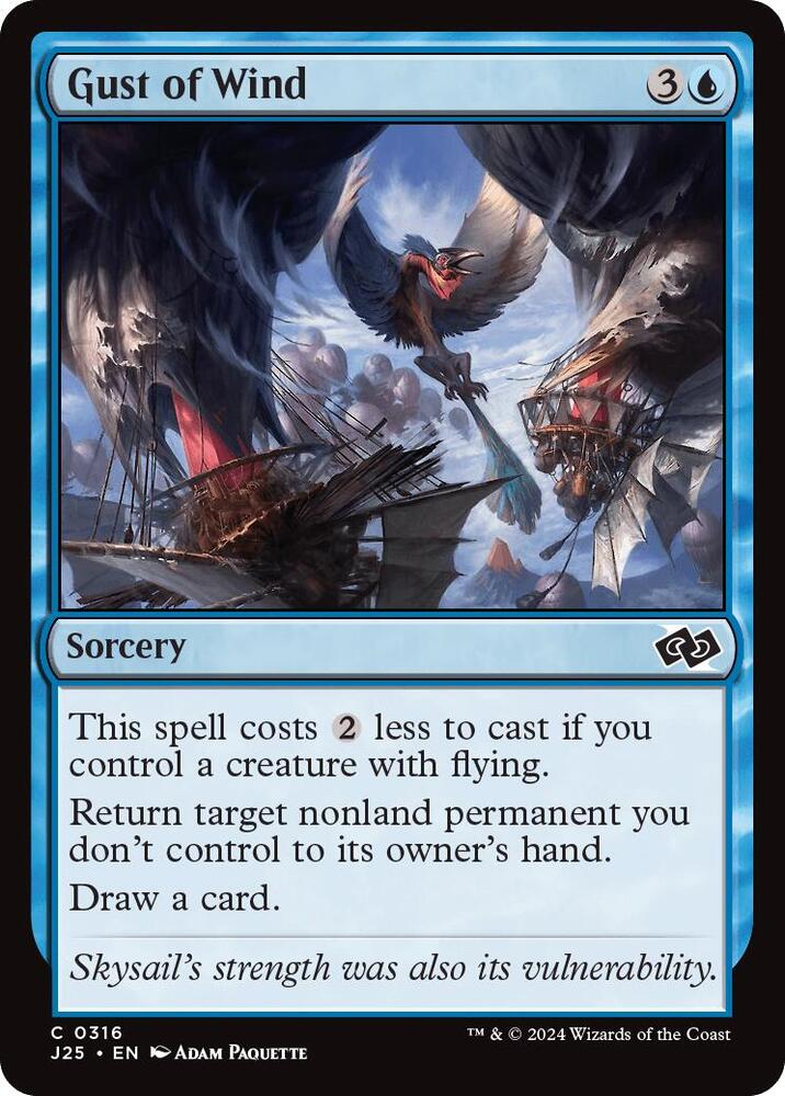 Gust of Wind - Foundations Jumpstart - Magic: The Gathering - TCGplayer.com