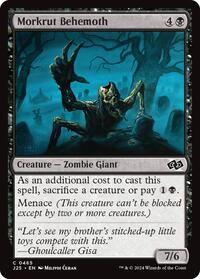 Morkrut Behemoth - Foundations Jumpstart - Magic: The Gathering card