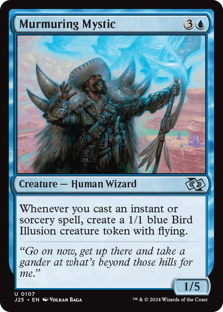 Murmuring Mystic 107 card
