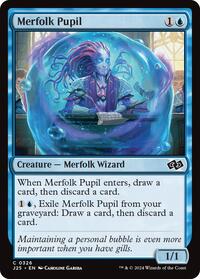 Merfolk Pupil - Foundations Jumpstart - Magic: The Gathering card