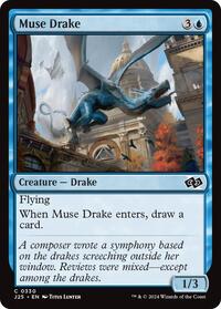 Muse Drake - Foundations Jumpstart - Magic: The Gathering card