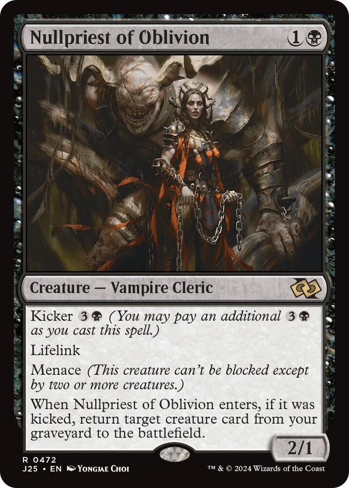 Nullpriest of Oblivion 472 card