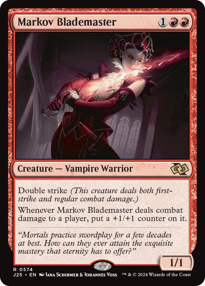 Markov Blademaster 574 card