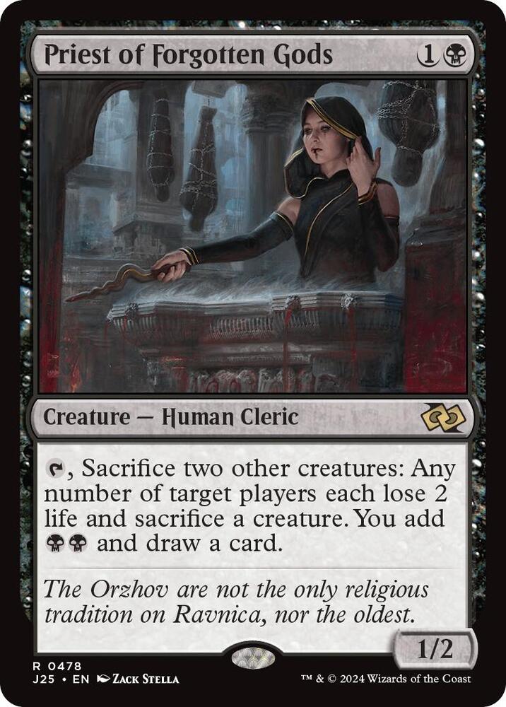Priest of Forgotten Gods 478 card
