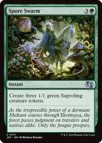 Spore Swarm - Foundations Jumpstart - Magic: The Gathering card