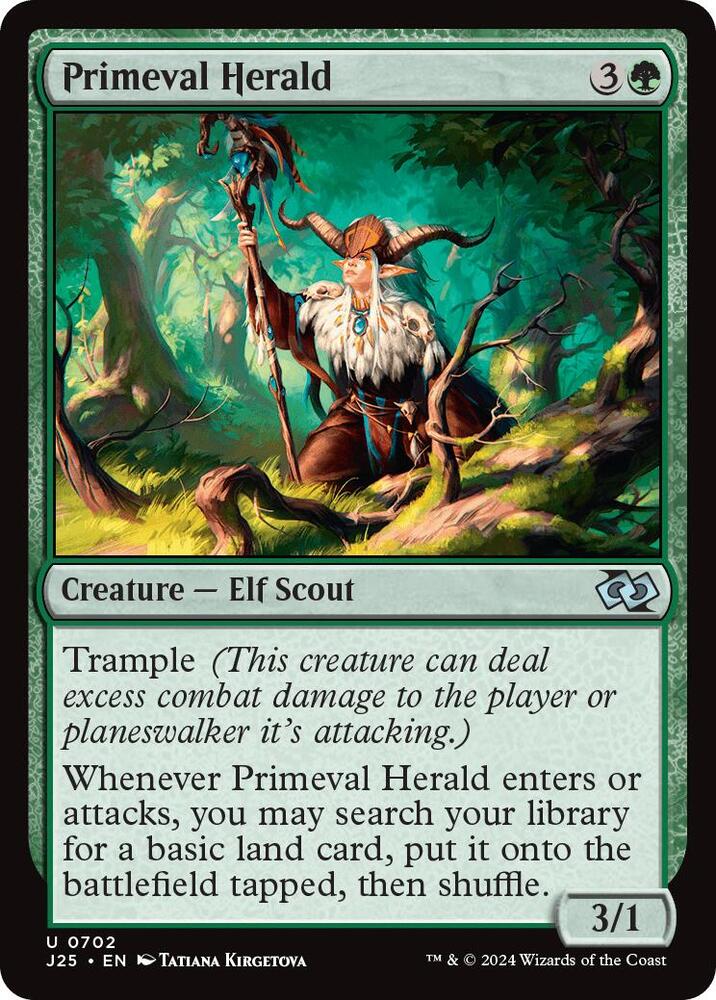 Primeval Herald 702 card