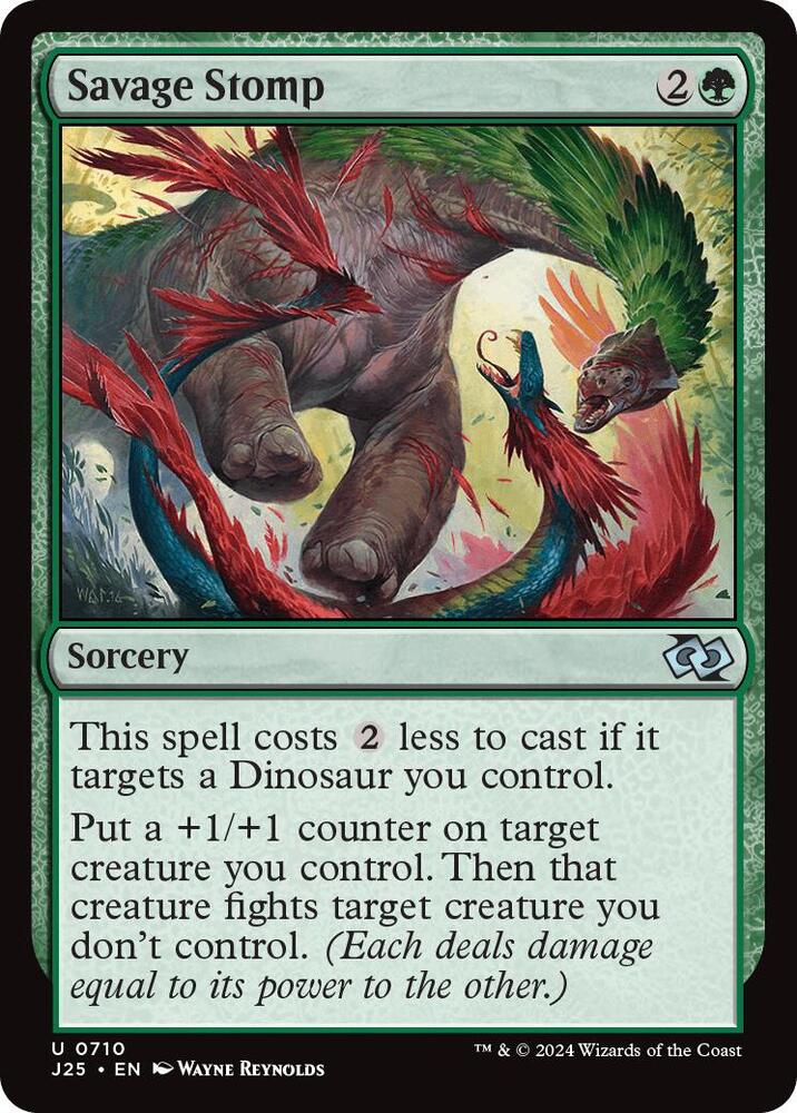 Savage Stomp 710 card