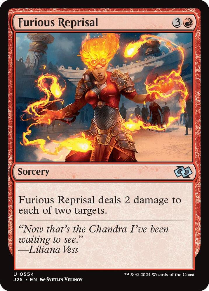 Furious Reprisal 554 card