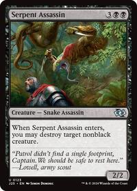Serpent Assassin - Foundations Jumpstart - Magic: The Gathering card