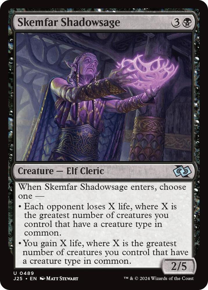 Skemfar Shadowsage 489 card