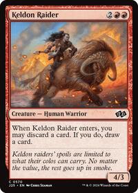Keldon Raider - Foundations Jumpstart - Magic: The Gathering card