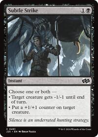 Subtle Strike - Foundations Jumpstart - Magic: The Gathering card