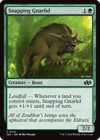 Snapping Gnarlid - Foundations Jumpstart - Magic: The Gathering card