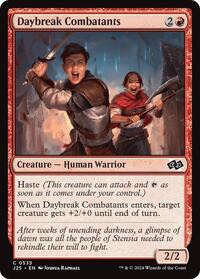 Daybreak Combatants - Foundations Jumpstart - Magic: The Gathering card