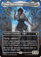 Giada, Font of Hope (Borderless) (Mana Foil) - Foundations - Magic