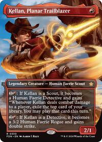 Kellan, Planar Trailblazer (Borderless) - Foundations - Magic: The Gathering card