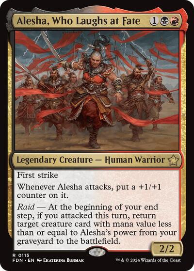 Alesha Who Laughs at Fate