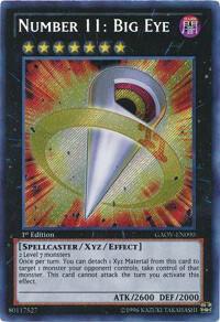 遊戯王泰亜版Number 11: Big Eye (No.11ビッグ・アイ) Number 11: Big Eye - Galactic Overlord - YuGiOh - TCGplayer.com