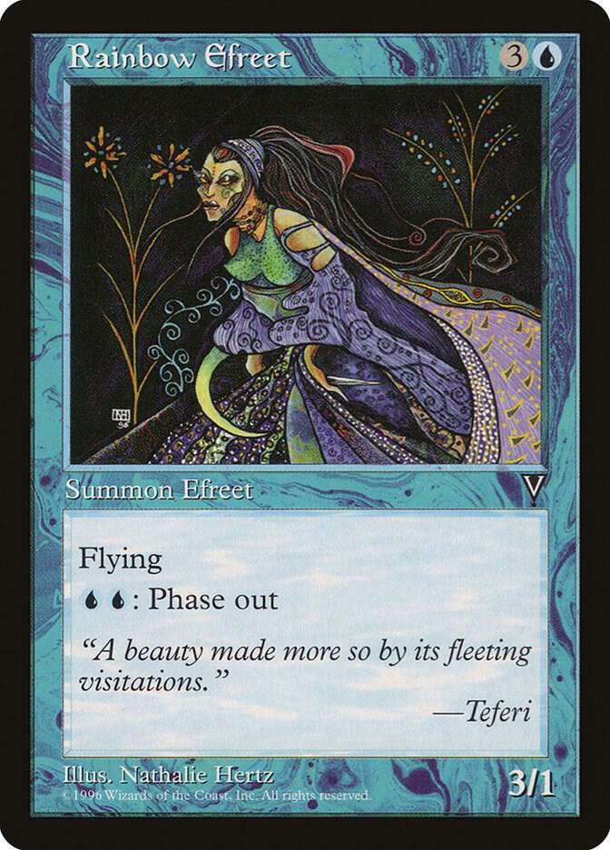 Rainbow Efreet - Visions - Magic: The Gathering