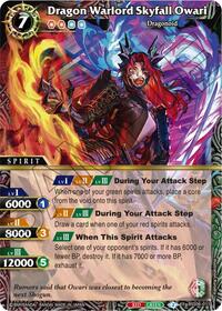 Dragon Warlord Skyfall Owari - Battle Spirits Saga Generational Link trading card