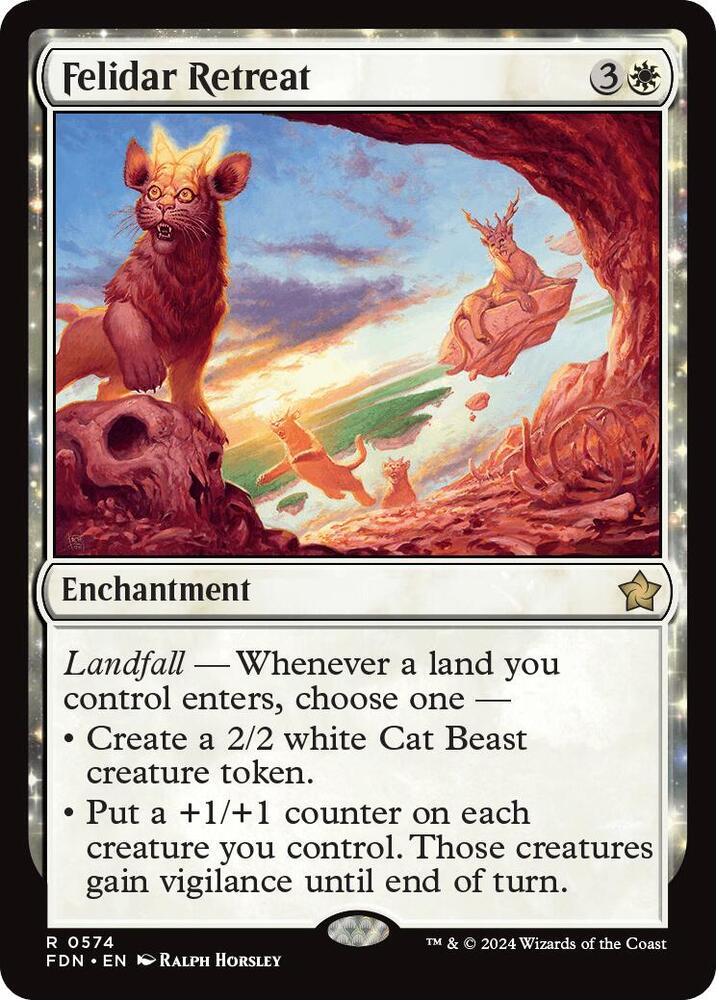 Felidar Retreat 574 card