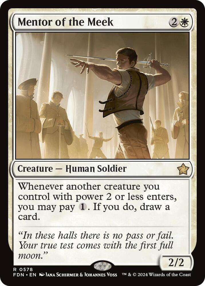 Mentor of the Meek 578 card
