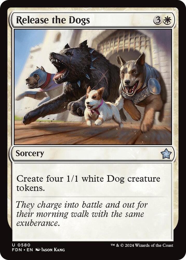 Release the Dogs 580 card
